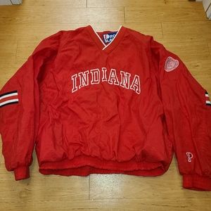 Univeraity of Indiana Windbreaker Pro Player VTG